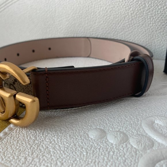 GG thin belts with Double G buckle main image 4